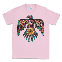 Bubblegum Pink pinky western sunflower thunderbird Classic Tee - BarkalooDesign