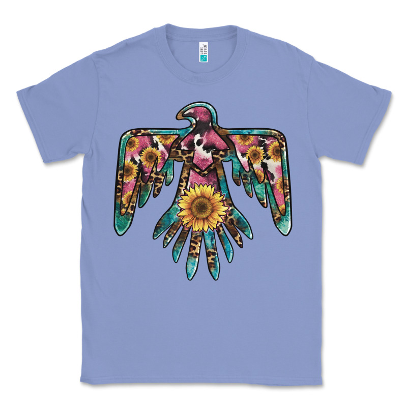 Pinky Western Sunflower Thunderbird Classic Tee by BarkalooDesign | Teevron