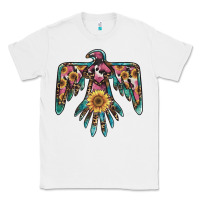 White pinky western sunflower thunderbird Classic Tee - BarkalooDesign