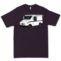 Plum mail truck Premium Tee - Artiststas