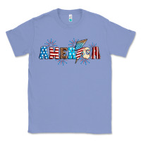 Colony Blue Lightning bolt with America Classic Tee - Neo Western
