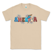 Mushroom Lightning bolt with America Classic Tee - Neo Western