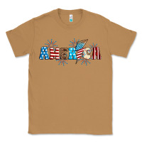 Toasted Coconut Lightning bolt with America Classic Tee - Neo Western