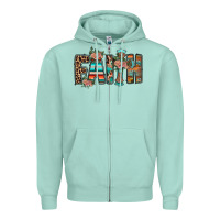 Seafoam faith Zipper Hoodie - RacoonDesign