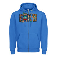 True Royal faith Zipper Hoodie - RacoonDesign