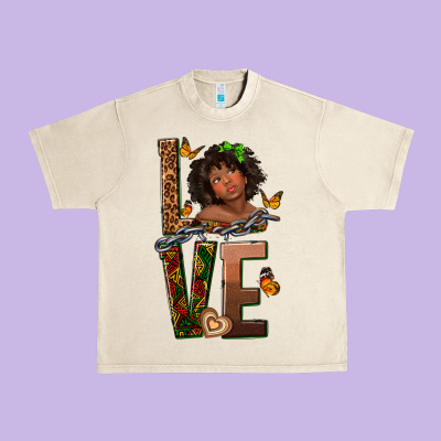 Urban Heavy Tee love melanin