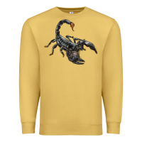 Antique Gold scorpion Premium Sweatshirt - LillyAllenDesigns