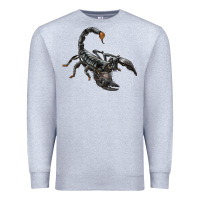 Heather Grey scorpion Premium Sweatshirt - LillyAllenDesigns