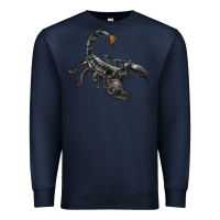 Navy scorpion Premium Sweatshirt - LillyAllenDesigns