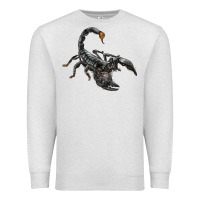 Oatmeal Heather scorpion Premium Sweatshirt - LillyAllenDesigns