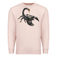 Pale Pink scorpion Premium Sweatshirt - LillyAllenDesigns