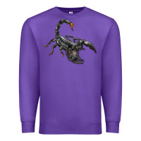 Purple scorpion Premium Sweatshirt - LillyAllenDesigns