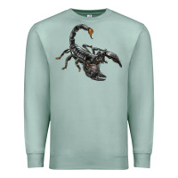 Seafoam scorpion Premium Sweatshirt - LillyAllenDesigns