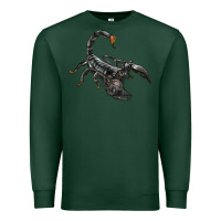 Sports Green scorpion Premium Sweatshirt - LillyAllenDesigns