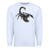 White scorpion Premium Sweatshirt - LillyAllenDesigns