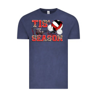 Vintage Denim tis' the season volleyball Vintage Tee - Zillion Design Studio
