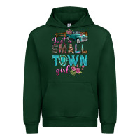 Forest Green Just A Small Town Girl With Truck Urban Hoodie - BundleAndBundleShop