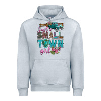 Heather Grey Just A Small Town Girl With Truck Urban Hoodie - BundleAndBundleShop