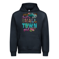 Navy Just A Small Town Girl With Truck Urban Hoodie - BundleAndBundleShop