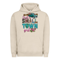 Pigment French Oak Just A Small Town Girl With Truck Urban Hoodie - BundleAndBundleShop