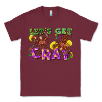 Burgundy let's get cray Classic Tee - FaDigitalArtStudio