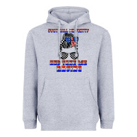 Heather Grey just call me pretty and take me racing Heavyweight Hoodie - JahusDesignShop