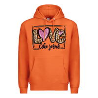 Carrot love like jesus Premium Hoodie - MaliasSmallBusiness