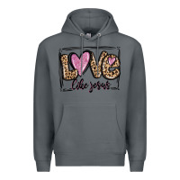 Rock love like jesus Premium Hoodie - MaliasSmallBusiness