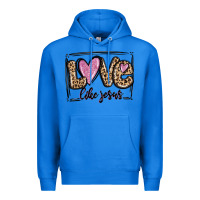 True Royal love like jesus Premium Hoodie - MaliasSmallBusiness