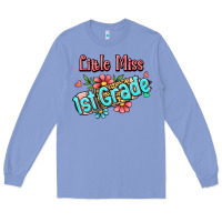 Colony Blue little miss first grade Long Sleeve Tee - RanaPortraitStore
