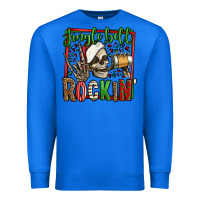 True Royal jingle bell rockin skeleton christmas Premium Sweatshirt - Jasminsmagicworld
