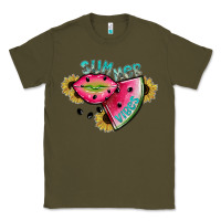 Army Green summer vibes Classic Tee - SublimationCraftShop