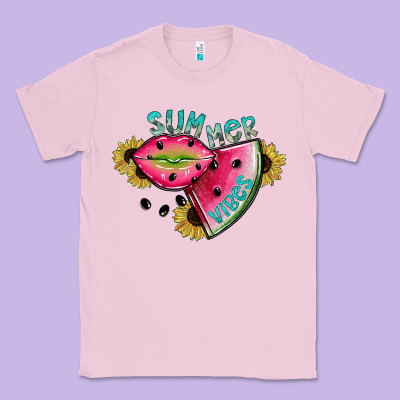 Summer Vibes Classic Tee Designed By Sublimationcraftshop