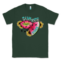 Sports Green summer vibes Classic Tee - SublimationCraftShop