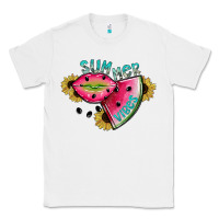 White summer vibes Classic Tee - SublimationCraftShop