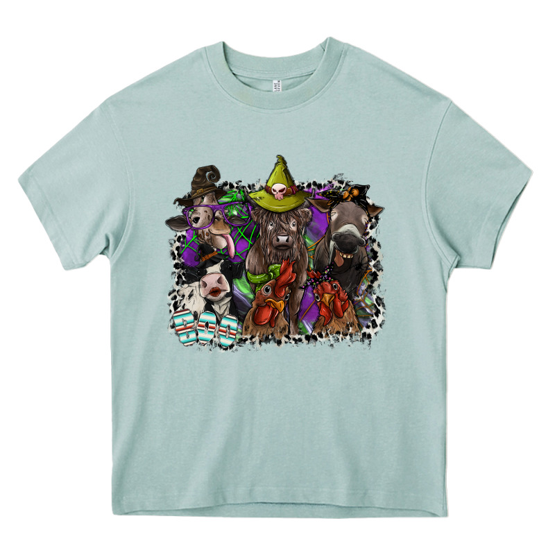 Animal Halloween Heavy Core Tee by SublimationCraftShop | Teevron