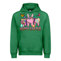 Emerald Happy Easter Dental And Egg Urban Hoodie - BundleAndBundleShop