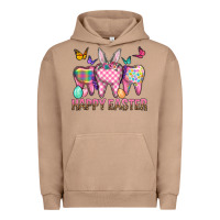 Pigment Burro Happy Easter Dental And Egg Urban Hoodie - BundleAndBundleShop