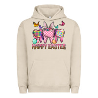 Pigment French Oak Happy Easter Dental And Egg Urban Hoodie - BundleAndBundleShop