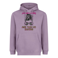 Lavender just call me pretty and take me racing Heavyweight Hoodie - JahusDesignShop