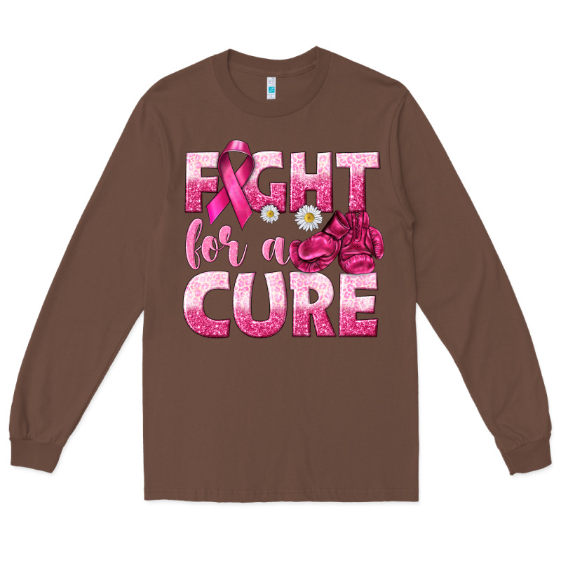 Fight For A Cure Long Sleeve Tee by texasbilliewilder | Teevron