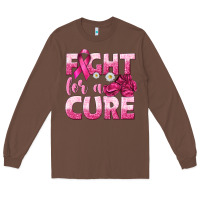 Chestnut Fight For a Cure Long Sleeve Tee - texasbilliewilder