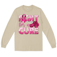 Mushroom Fight For a Cure Long Sleeve Tee - texasbilliewilder