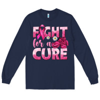 Navy Fight For a Cure Long Sleeve Tee - texasbilliewilder