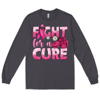 Smoke Fight For a Cure Long Sleeve Tee - texasbilliewilder