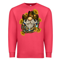 Cardinal cowboy gnome sunflower rope Premium Sweatshirt - BarkalooDesign
