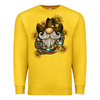 Lemon cowboy gnome sunflower rope Premium Sweatshirt - BarkalooDesign