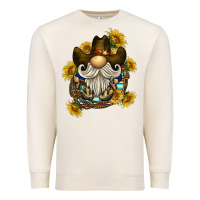 Sandshell cowboy gnome sunflower rope Premium Sweatshirt - BarkalooDesign