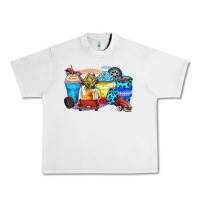 Lunar Rock truck coffee cups Urban Heavy Tee - Zillion Design Studio
