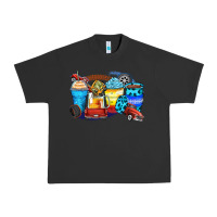 Pigment Black truck coffee cups Urban Heavy Tee - Zillion Design Studio